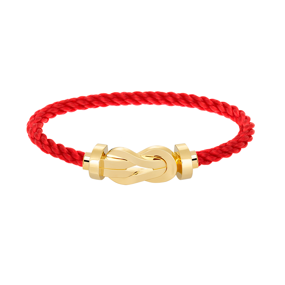 [：Polaidi Jewelry]CHANCE ラージ 8の字バックル ノーダイヤモンドブレスレット ゴールド