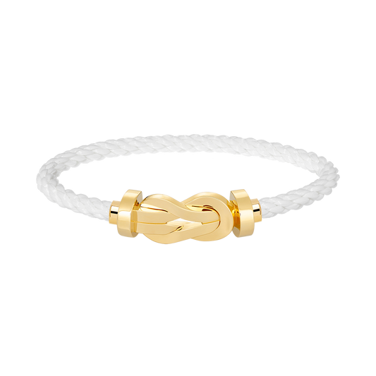 [：Polaidi Jewelry]CHANCE LARGE 8 FIGURE BUCKLE NO DIAMOND BRACELET GOLD