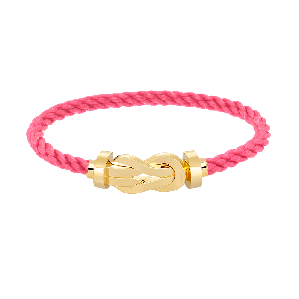 [：Polaidi Jewelry]CHANCE ラージ 8の字バックル ノーダイヤモンドブレスレット ゴールド