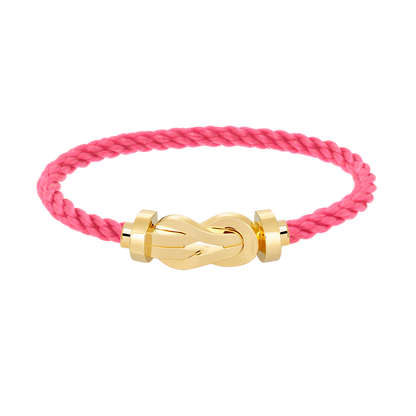 [：Polaidi Jewelry]CHANCE ラージ 8の字バックル ノーダイヤモンドブレスレット ゴールド