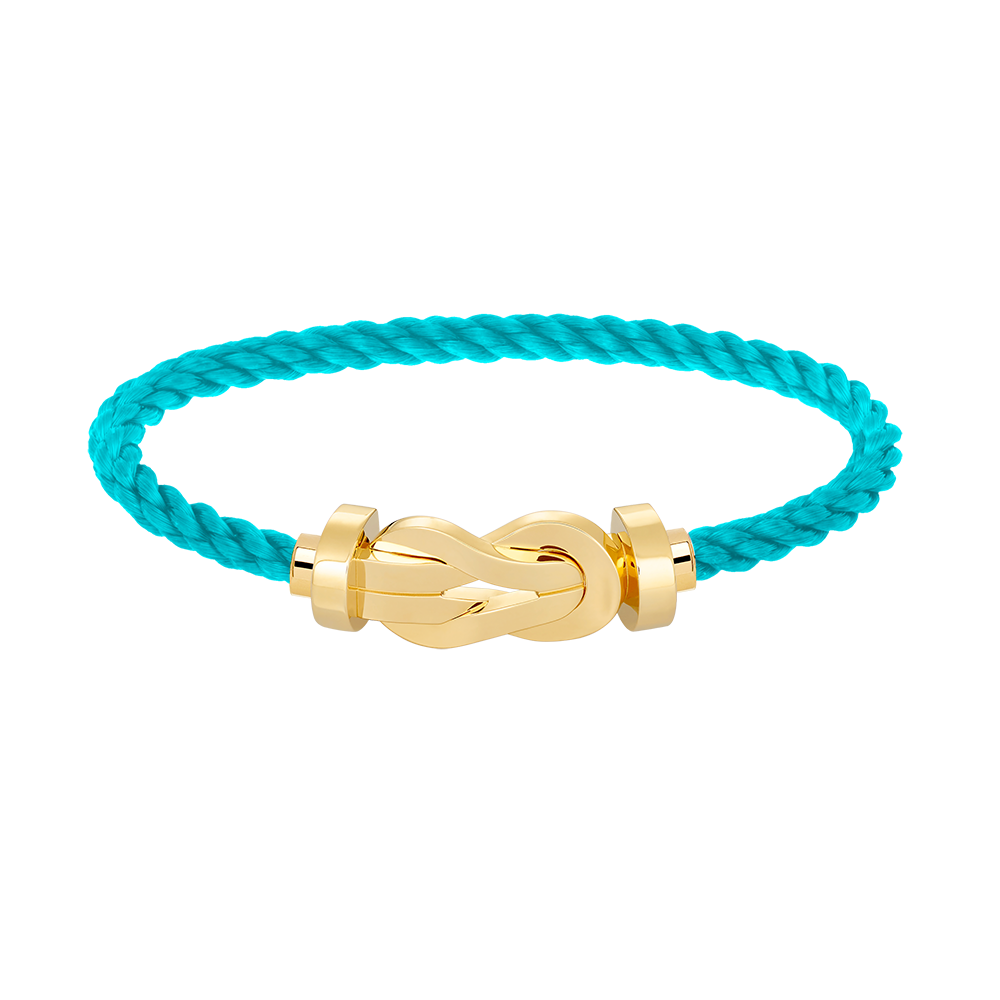 [：Polaidi Jewelry]CHANCE ラージ 8の字バックル ノーダイヤモンドブレスレット ゴールド