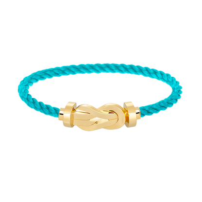[：Polaidi Jewelry]CHANCE ラージ 8の字バックル ノーダイヤモンドブレスレット ゴールド
