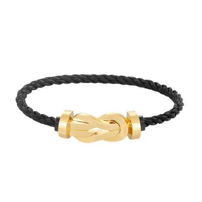 [Polaidi Jewelry]CHANCE LARGE 8 FIGURE BUCKLE NO DIAMOND BRACELET GOLD