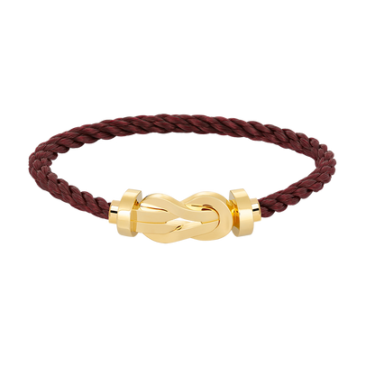 [：Polaidi Jewelry]CHANCE ラージ 8の字バックル ノーダイヤモンドブレスレット ゴールド