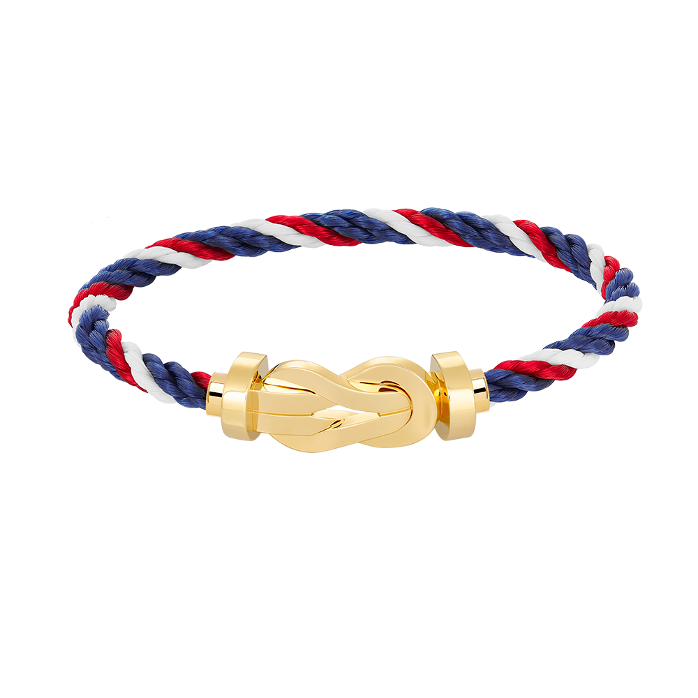 [：Polaidi Jewelry]CHANCE ラージ 8の字バックル ノーダイヤモンドブレスレット ゴールド