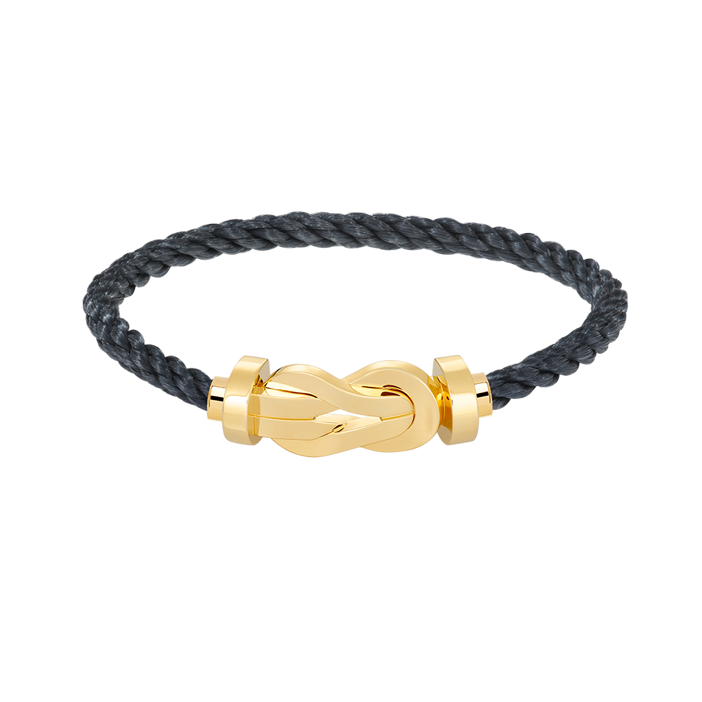 [：Polaidi Jewelry]CHANCE ラージ 8の字バックル ノーダイヤモンドブレスレット ゴールド