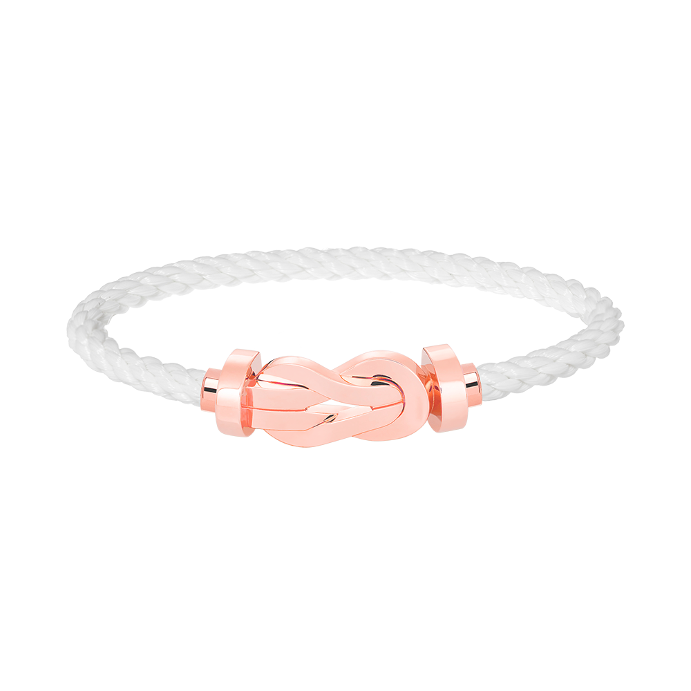 [Polaidi Jewelry]CHANCE LARGE 8 FIGURE BUCKLE NO DIAMOND BRACELET ROSE GOLD