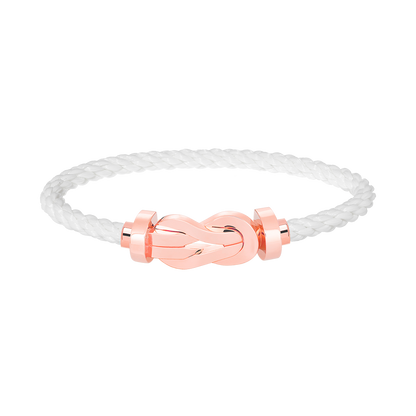[Polaidi Jewelry]CHANCE LARGE 8 FIGURE BUCKLE NO DIAMOND BRACELET ROSE GOLD