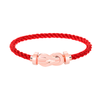 [：Polaidi Jewelry]チャンス ラージ8フィギュアバックル ノーダイヤモンドブレスレット ローズゴールド