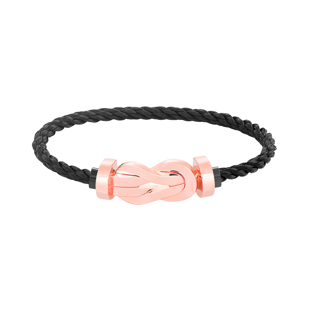 [Polaidi Jewelry]CHANCE LARGE 8 FIGURE BUCKLE NO DIAMOND BRACELET ROSE GOLD