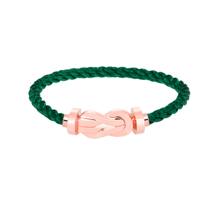 [：Polaidi Jewelry]チャンス ラージ8フィギュアバックル ノーダイヤモンドブレスレット ローズゴールド