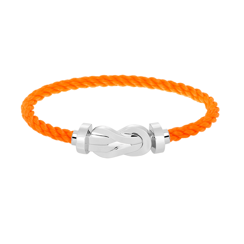 [：Polaidi Jewelry]チャンス ラージ 8 フィギュア バックル ノー ダイヤモンド ブレスレット シルバー