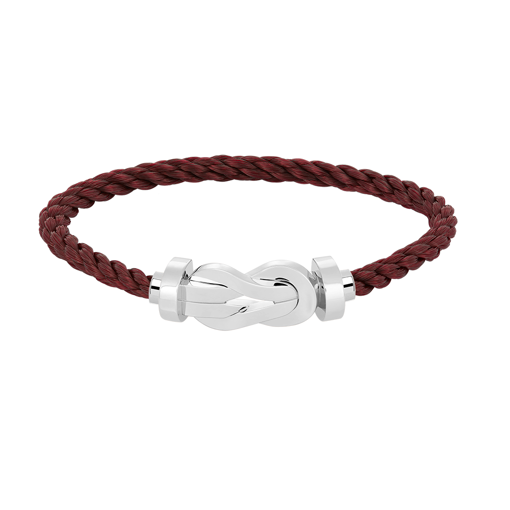 [：Polaidi Jewelry]チャンス ラージ 8 フィギュア バックル ノー ダイヤモンド ブレスレット シルバー