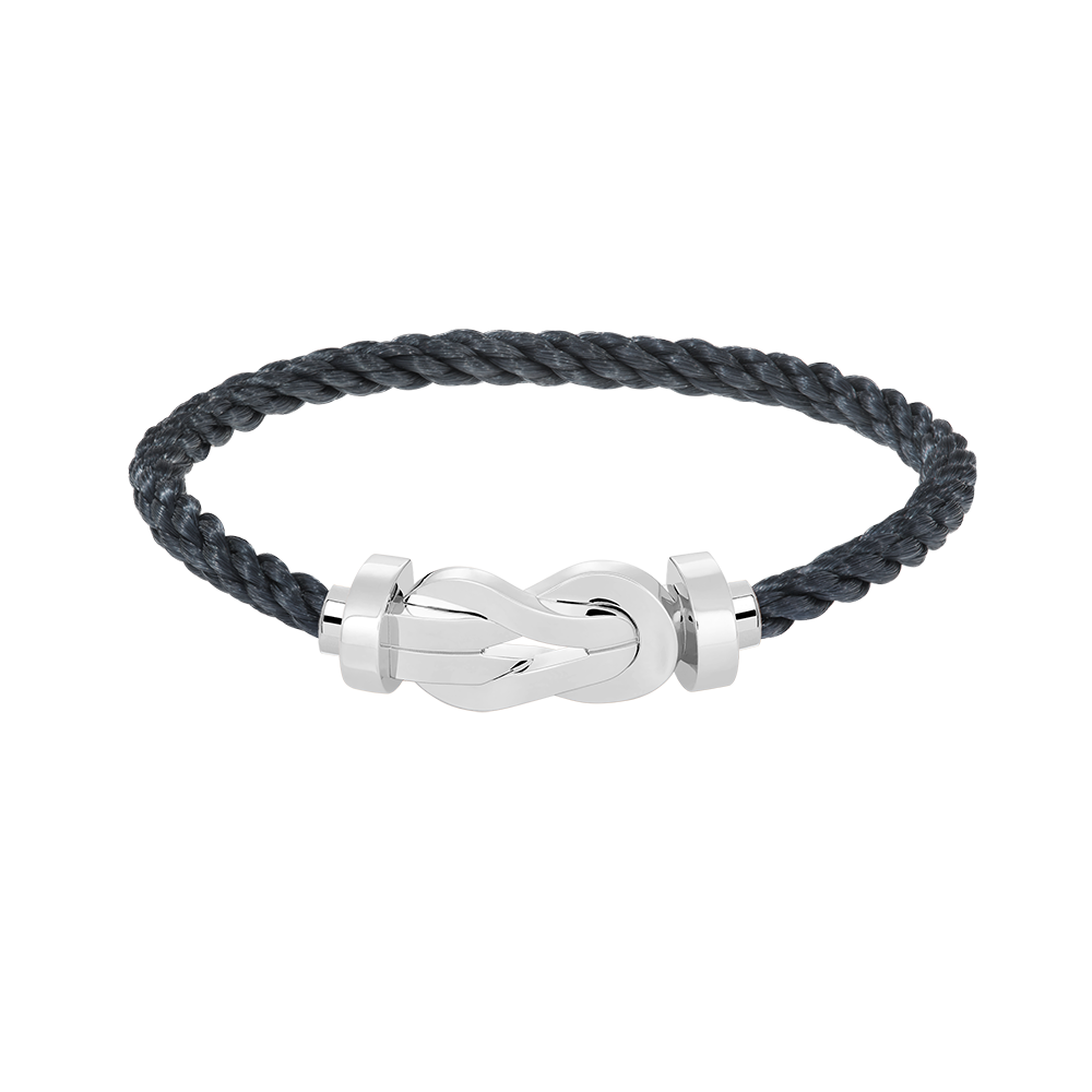 [：Polaidi Jewelry]チャンス ラージ 8 フィギュア バックル ノー ダイヤモンド ブレスレット シルバー