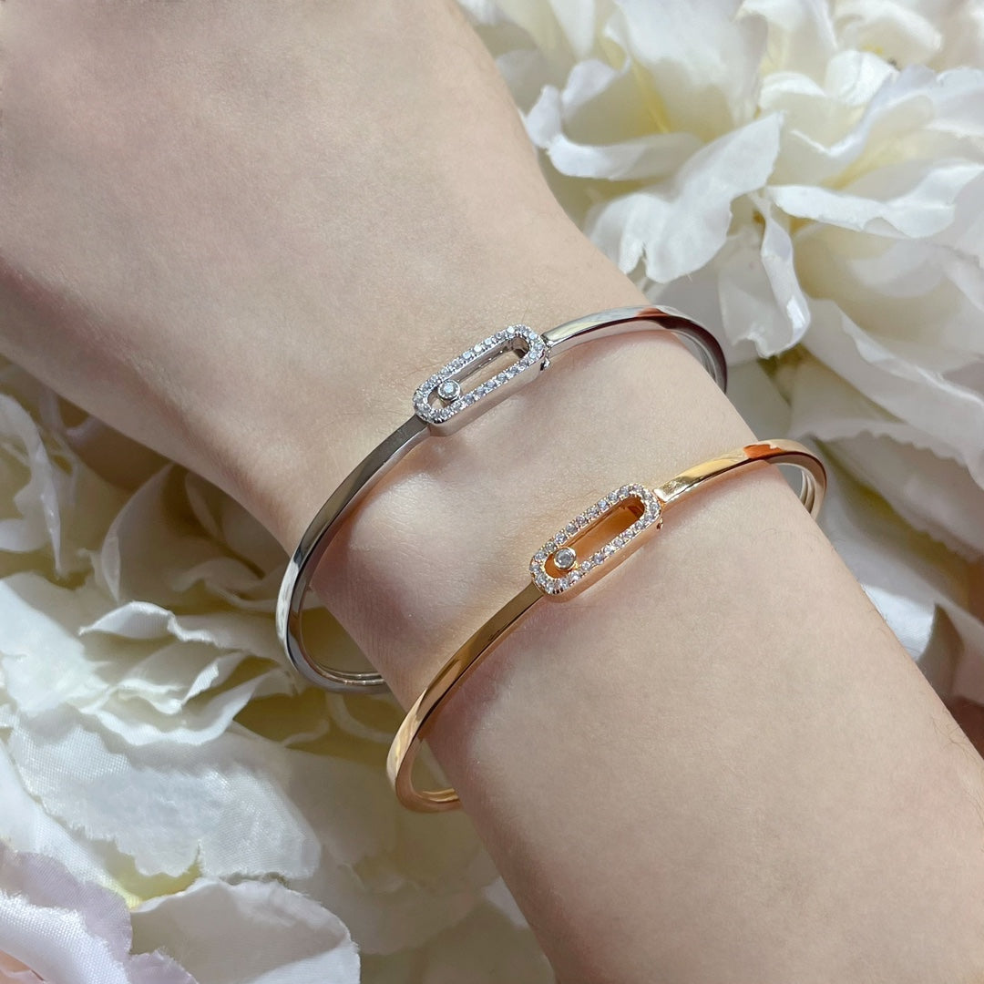 [Polaidi Jewelry]Move Uno pav¨¦ flex bangle medium