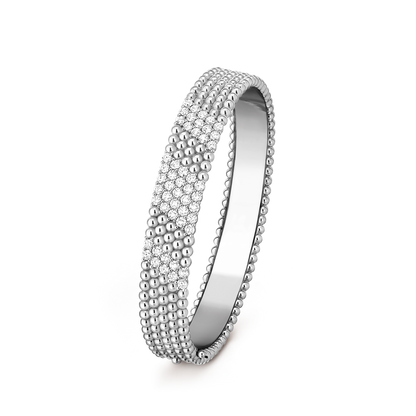 [Polaidi Jewelry]  FIVE-ROW DIAMOND BRACELET