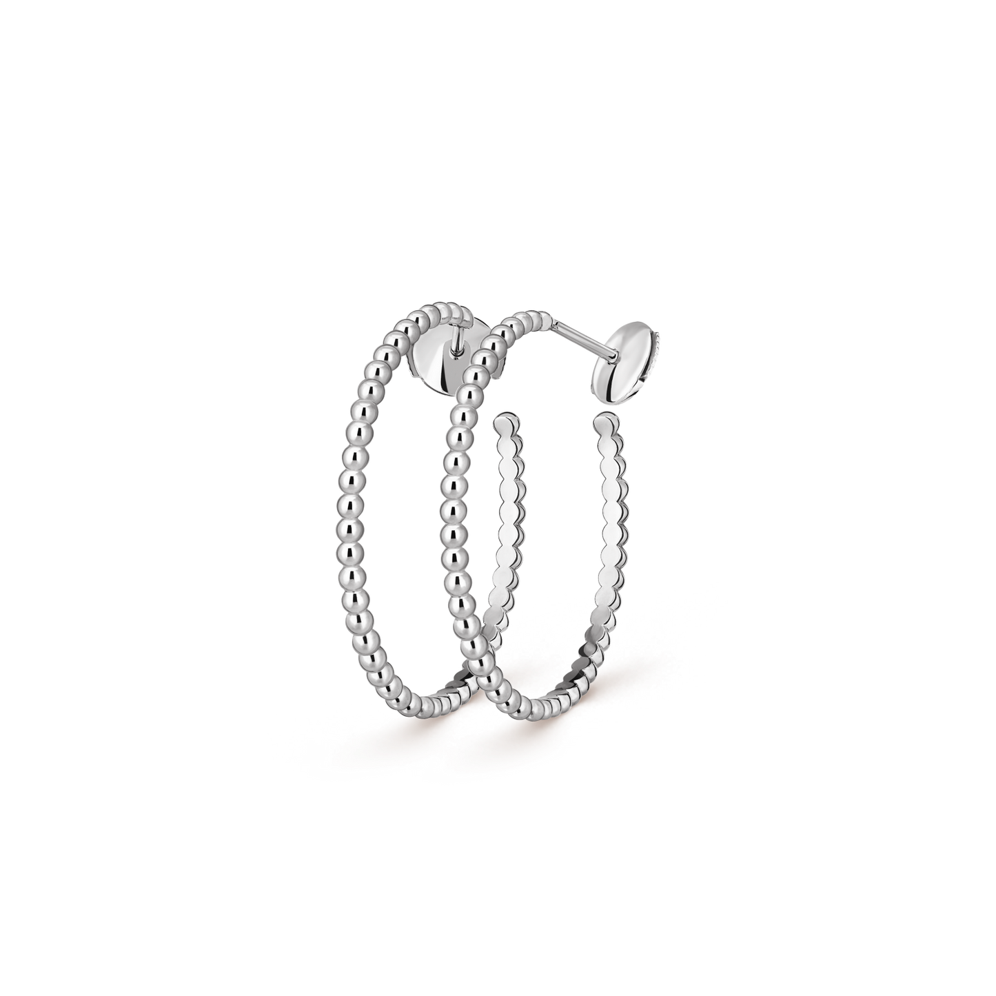 [Polaidi Jewelry] SMOOTH BEAD STUD EARRINGS