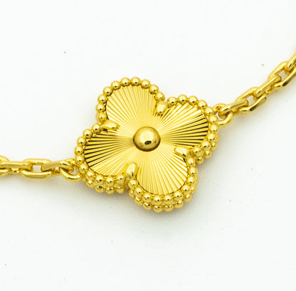 [Polaidi Jewelry] CLOVER 5 MOTIF LASER BRACELET COLLECTION