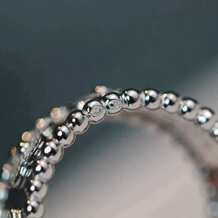[Polaidi Jewelry]CLOVER KALEIDOSCOPE RING 10MM