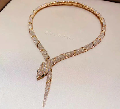[Polaidi Jewelry]HAUTE COUTURE GOLD SERPENTI NECKLACE