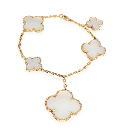 [：Polaidi Jewelry]MAGIC CLOVER MOP GOLD BRACELET 5 MOTIFS