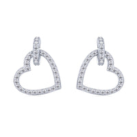 [Polaidi Jewelry ]Dainty Heart Shape Earrings