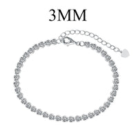 [Polaidi Jewelry ]Ornate  Sparkling Round Cut Daily Bracelet
