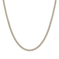 [Polaidi Jewelry ]Delicate Round Shape Tennis Necklace