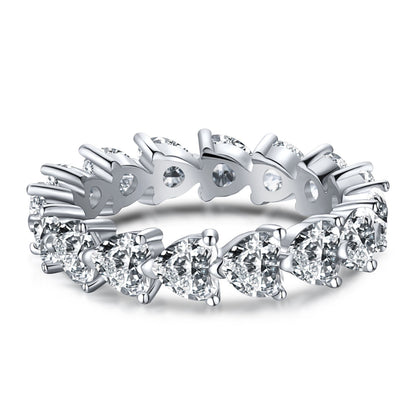 [Polaidi Jewelry]0.25 Carat Radiant Romance Heart Cut Lover Ring