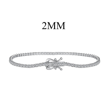 [Polaidi Jewelry]Radiant Colorful Round Cut Party Bracelet