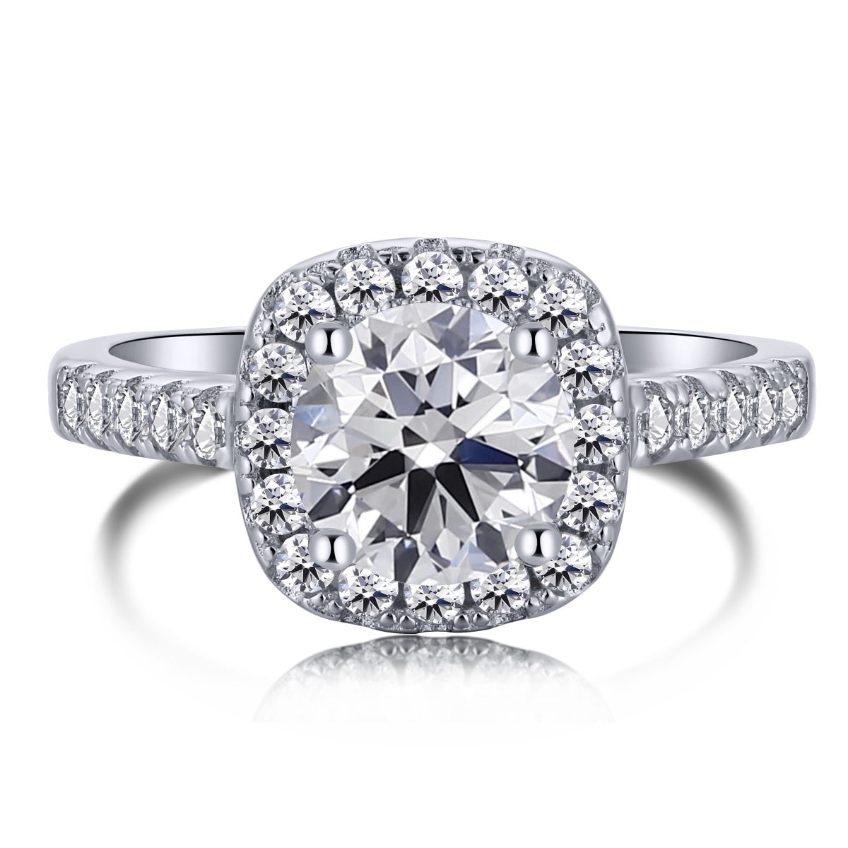 [Polaidi Jewelry]Dazzling Resplendent Round Cut Wedding Ring