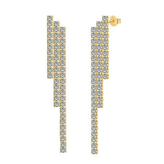 [Polaidi Jewelry ]Luxurious Dainty Banquet Earrings