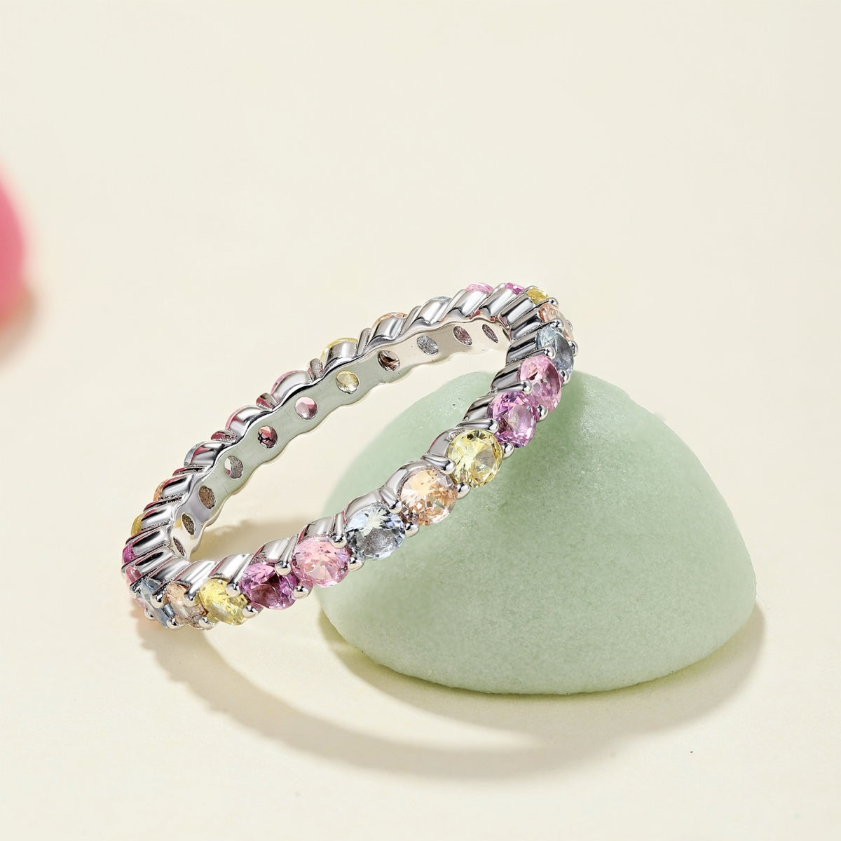 [Polaidi Jewelry]Dazzling Resplendent Round Cut Party Ring