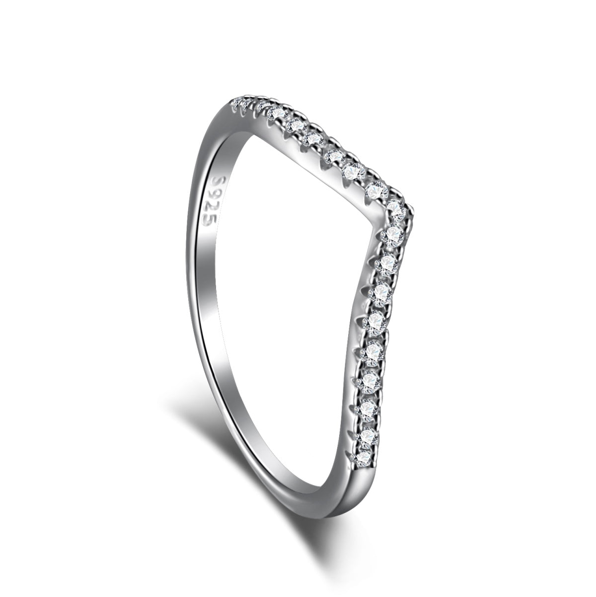 [Polaidi Jewelry]Elaborate Tennis Band Ring