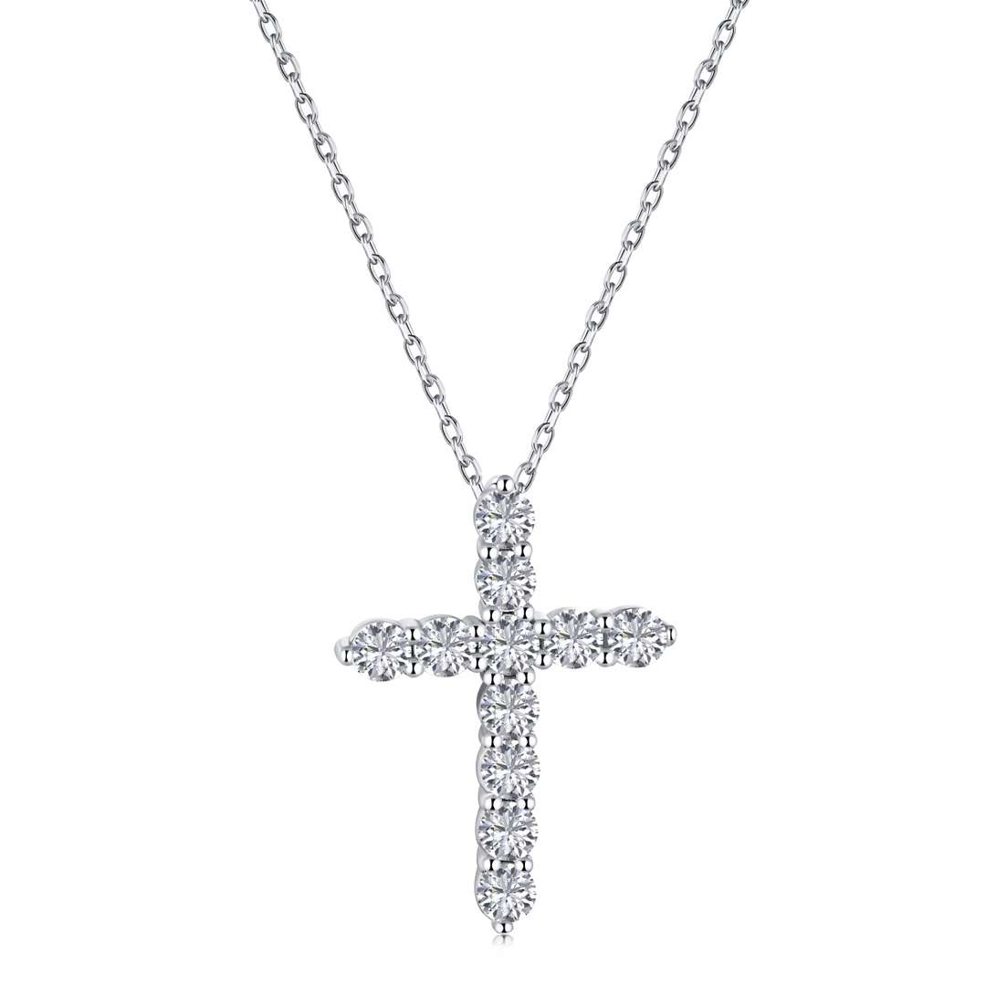 [Polaidi Jewelry]Unique Cross Shape Necklace