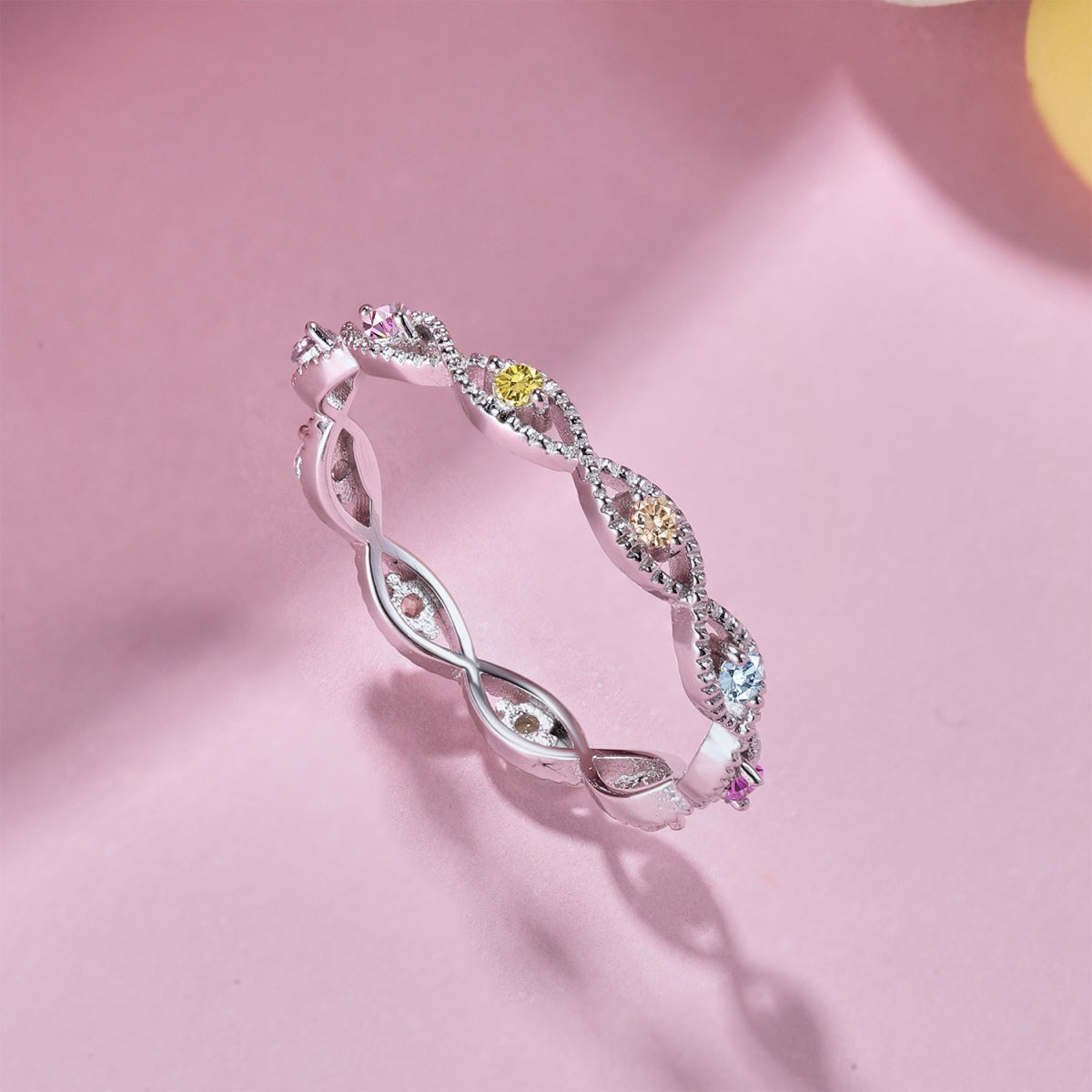 [Polaidi Jewelry]Elegant Energetic Round Cut Daily Ring