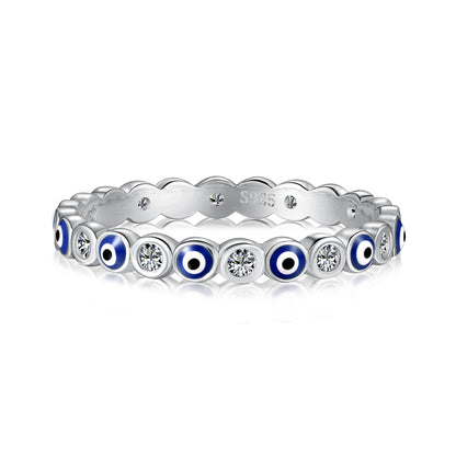 [Polaidi Jewelry]Sparkling Vibrant Round Shape Daily Ring