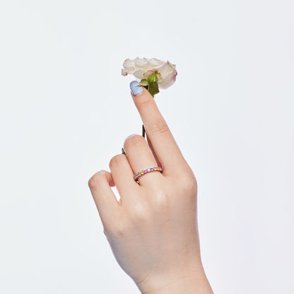 [Polaidi Jewelry]Dazzling Resplendent Round Cut Party Ring