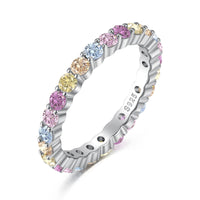 [Polaidi Jewelry ]Elegant Vivid Round Cut Daily Ring