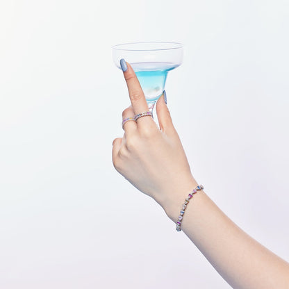 [Polaidi Jewelry]Radiant Water Drop Shape Daily Bracelet