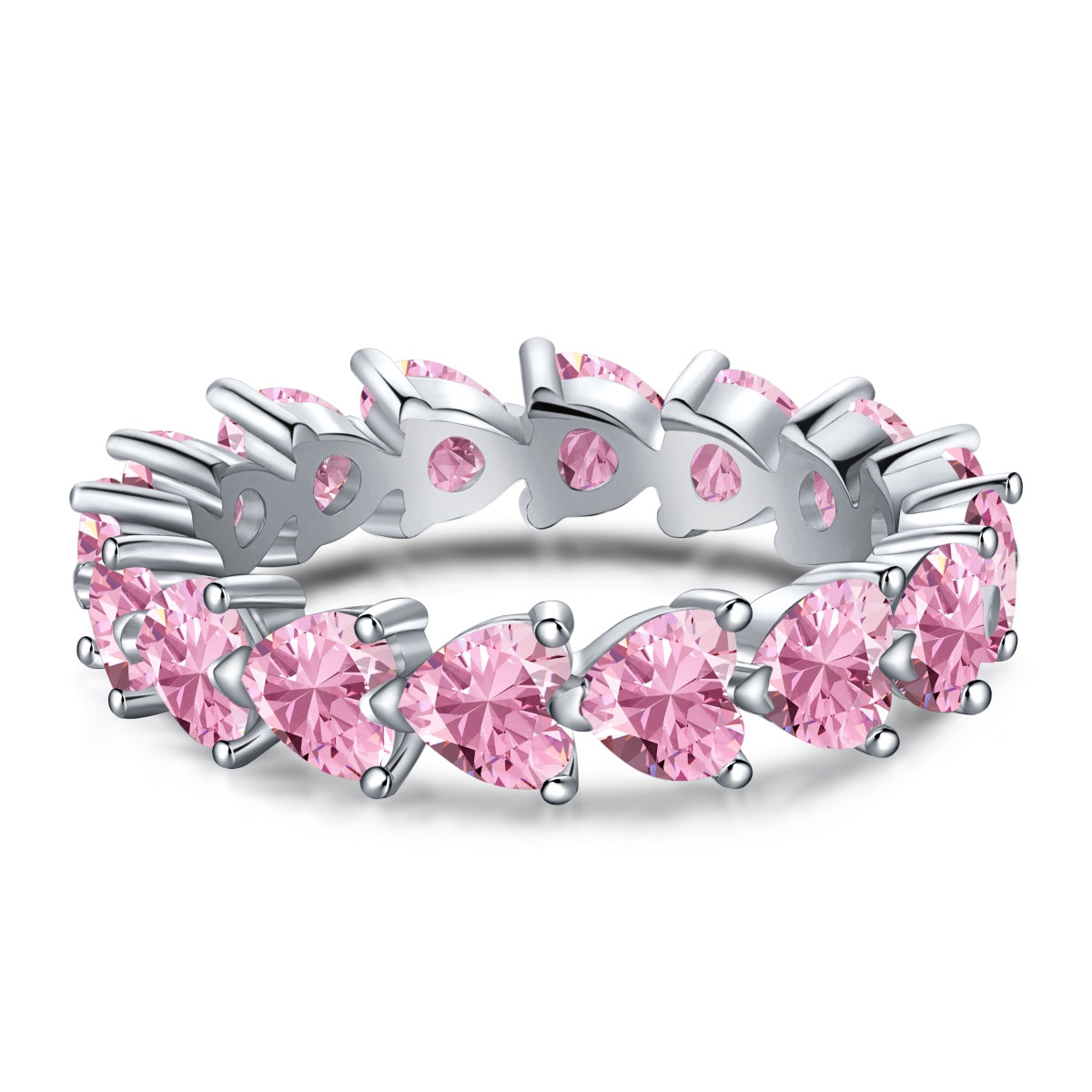[Polaidi Jewelry]0.25 Carat Radiant Romance Heart Cut Lover Ring