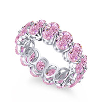 [Polaidi Jewelry ]Dainty Elongated Cushion Cut Tennis Ring