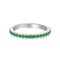 [Polaidi Jewelry ]Delicate Sparkling Round Cut Daily Ring