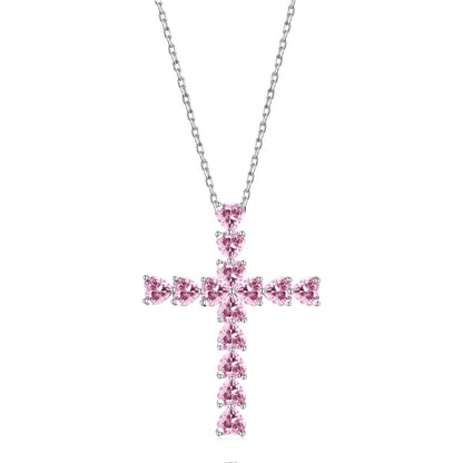 [Polaidi Jewelry]Radiant Cross Shape Necklace