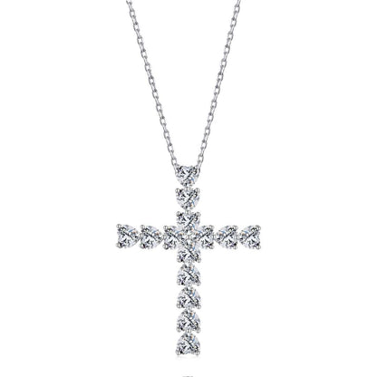 [Polaidi Jewelry]Radiant Cross Shape Necklace