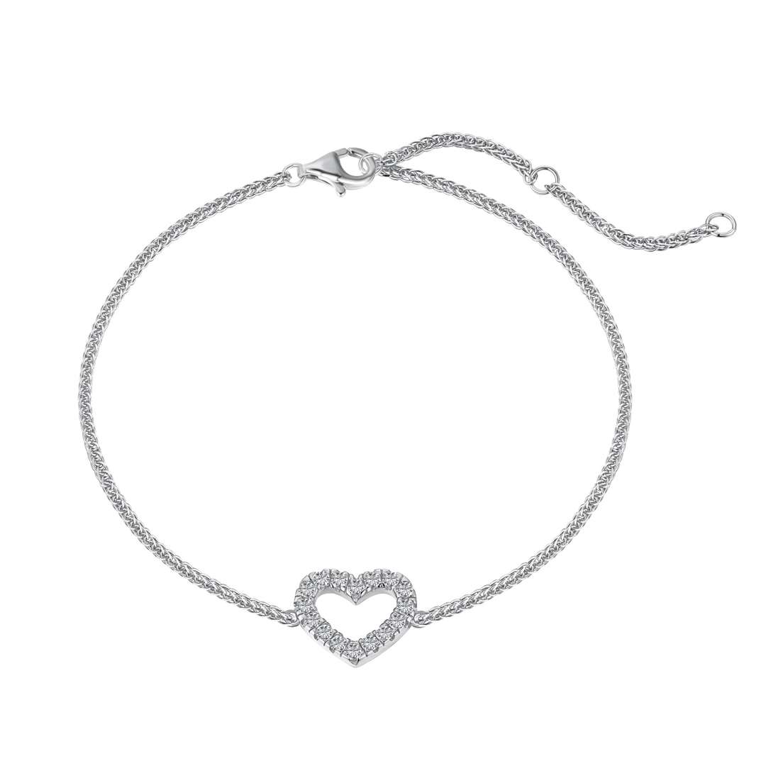 [Polaidi Jewelry]Heart Shape Lover Bracelet
