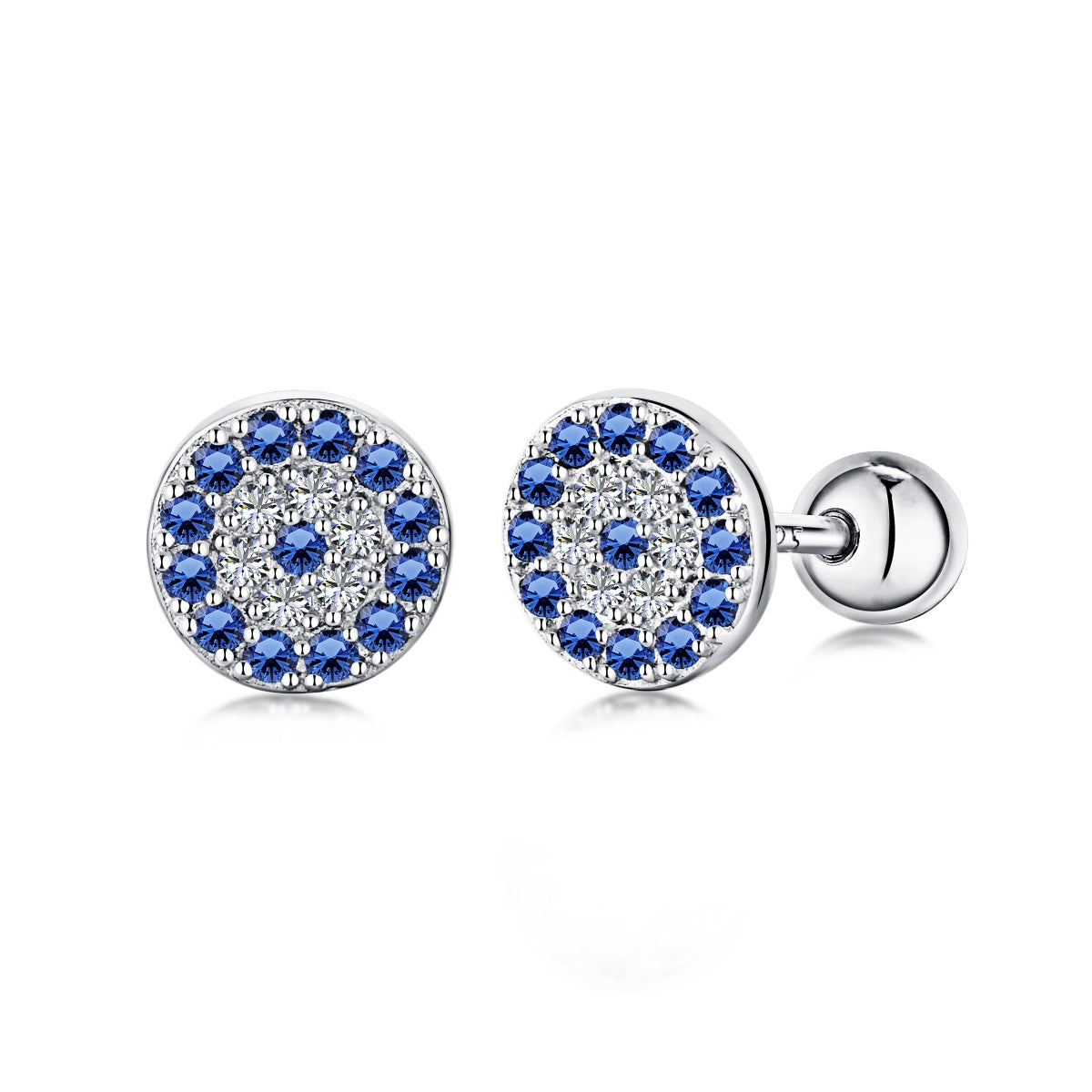 [Polaidi Jewelry]Devil's Eye Ear Bone Nail Earrings