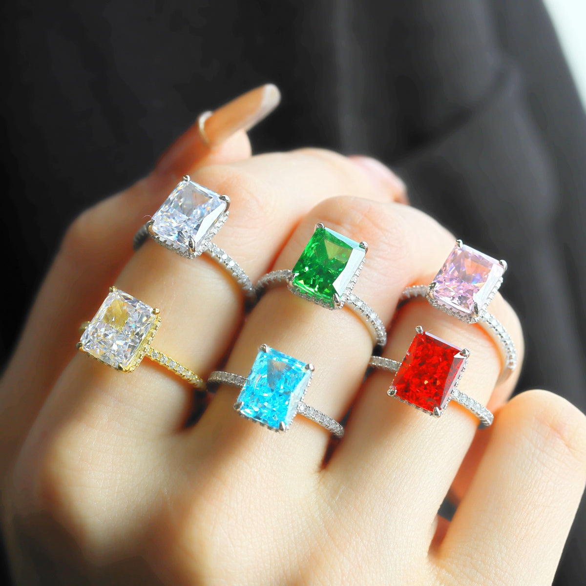 [Polaidi Jewelry]4.0 Carat Luxurious Engagement Ring