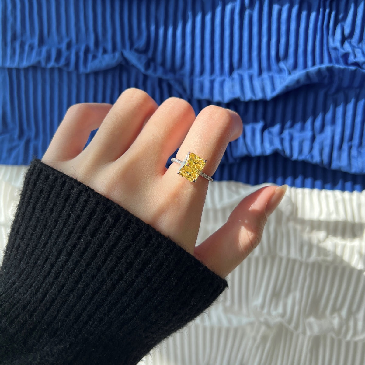 [Polaidi Jewelry]4.0 Carat Luxurious Engagement Ring