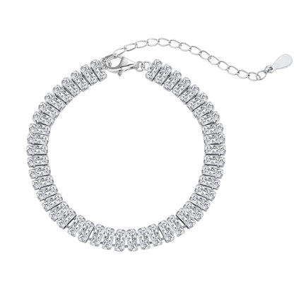 [Polaidi Jewelry]Exquisite Emerald Cut Daily Bracelet